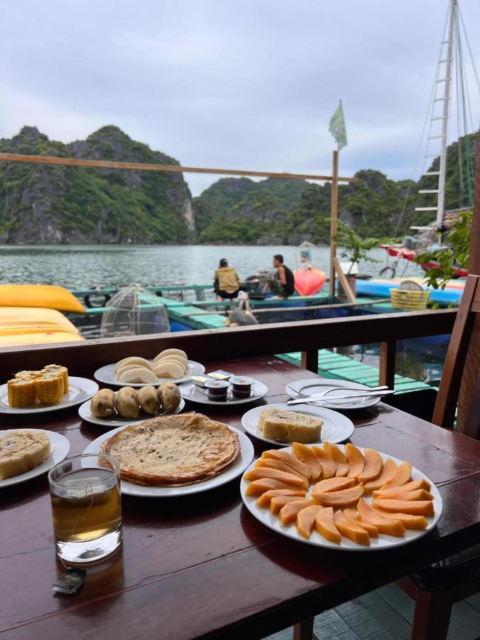 Eco Floating Farm Stay Cai Beo Chan Chau Eksteriør bilde