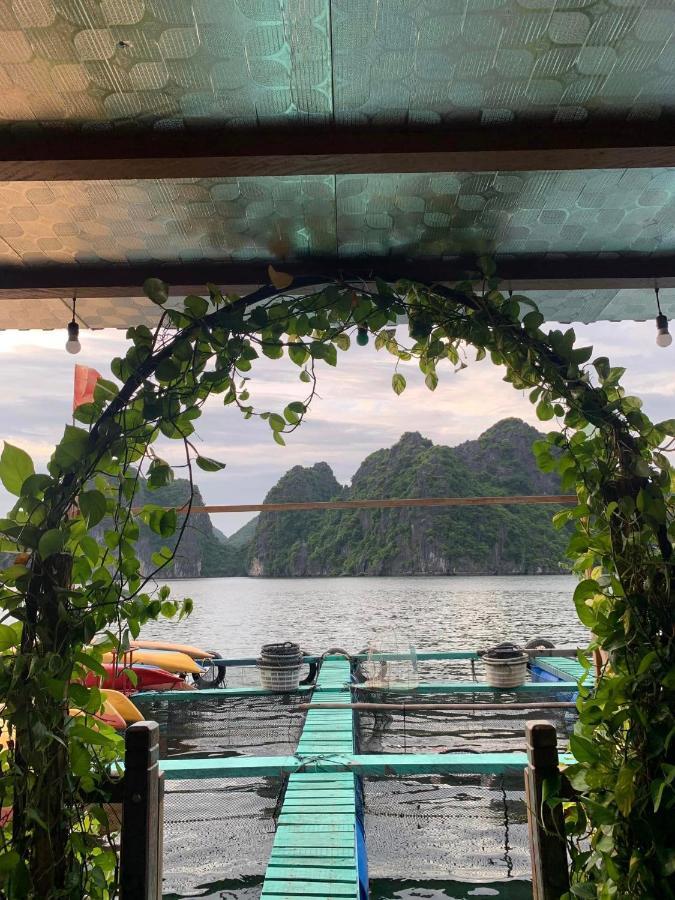 Eco Floating Farm Stay Cai Beo Chan Chau Eksteriør bilde