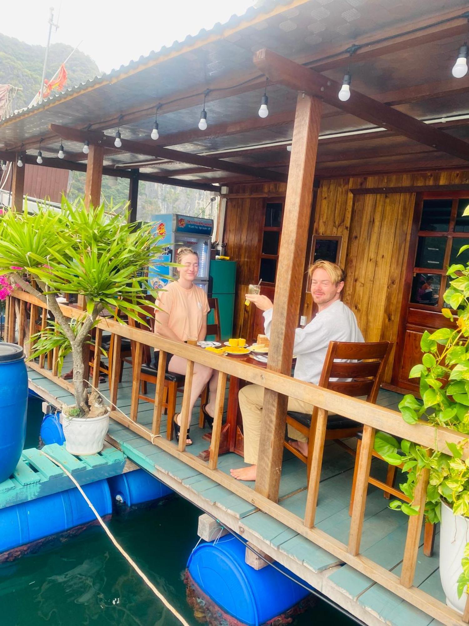 Eco Floating Farm Stay Cai Beo Chan Chau Eksteriør bilde